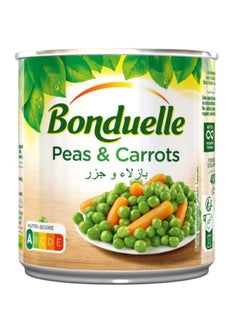 Buy Bonduelle Carrot With Peas 400 G in UAE