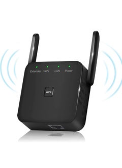 Buy WiFi Extender, 300Mbps Universal WiFi Range Repeater, Dual Band Enhancer, Plug And Play Home WiFi Extender Signal Extender in UAE