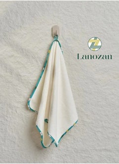 Buy Face Towel Size 75*40*1.5cm Off White in Saudi Arabia