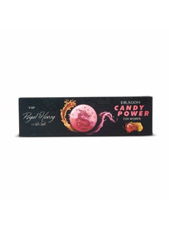 Buy VIP Royal Organic Honey for Her- Dragon Candy Power with Strawberry and Honey, Tongkat Ali, Ginseng, Coffee, Caramel and Herbal Mix- Pack of 6 Honey Candy Pieces in UAE