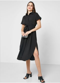 اشتري Button Down Shirt Dress في السعودية