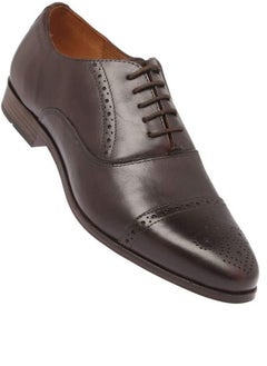 Buy Mens Oxford Derby Lace up Comfort Leather Work Office Formal Occasion Party Wear Premium Shoes in UAE