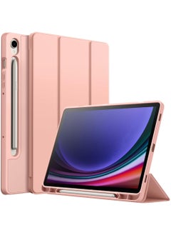 Buy Case for Galaxy Tab S7 FE 5G 2021/S8 Plus 2022/S7 Plus 2020 12.4 inch with S Pen Holder, Smart Cover for 12.4" Samsung Galaxy Tablet (SM-X800 X806 T730 T736 T970 T975 T976 T978) in UAE