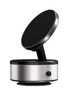 Buy Electric Vacuum Magnetic Suction Car Phone Mount - Strong Magnetism & 360° Rotation for iPhone & Android | Perfect for Car, Kitchen, Mirror, Gym, & Smooth Surfaces in UAE