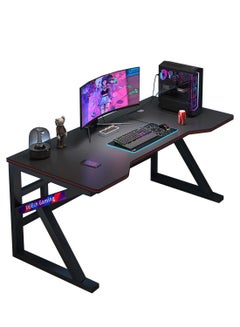 Buy K Shaped Gaming Desk Office Computer Table 120cm PC Computer Desk Gamer Home Office Computer Table Stable Desk Suitable For E-sports in Saudi Arabia