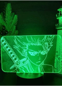 Buy 3D Illusion lamp Gift for Kid Anime Character Anime lamp Multicolor Night Light Home Bedroom Decoration Table lamp Holiday Gift Lamp for Home Decoration in UAE