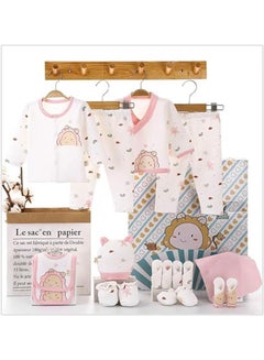 Buy Newborn Baby Boy Girl Warm Clothes Set Newborn Gifts Set Premium Cotton Baby Clothes Accessories Set Fits Newborn to 3 Months in Saudi Arabia