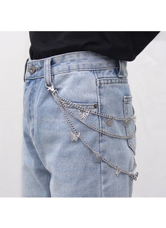 اشتري Korean Street Hip-Hop Metal Pant ChainButterfly Hanging Chain Butterfly Hanging Chain في السعودية