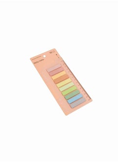 اشتري 10-Color Index Flag Set Sticky Notes For Annotation Books Page Markers Index School Supplies في الامارات