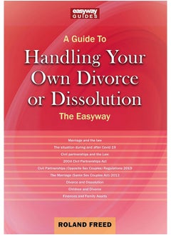 Buy A Guide To Handling Your Own Divorce Or Dissolution: The Easyway in UAE