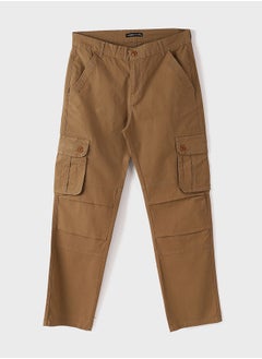 Buy Comfortable Fit Gabardine Men's Cargo Pants in Egypt