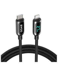 اشتري Bwoo Charging & Data Cable, Nylon Braided 27W Fast Charging Type-C to iPhone Cable في الامارات