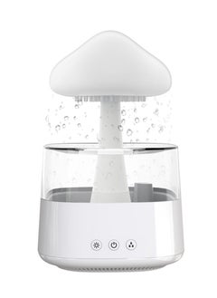 Buy Rain Cloud Humidifier with 7 Colors LED Lights USB Chargeable Mushroom Diffuser for Bedroom and Large Room Essential Oil Diffuser with Auto Shut-Off and Whole House Coverage in Saudi Arabia