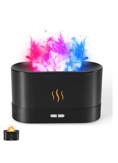 Buy Noiseless Flame Air Aroma Diffuser Humidifier 7 Flame colors in Egypt