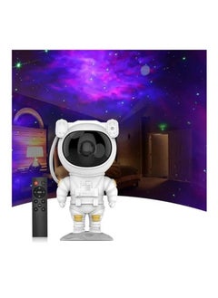 اشتري Astronaut Star Light Projector Led Night Light with Remote Control White/Blue في السعودية