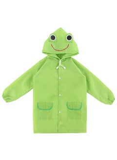 Buy Kids Lightweight Rain Coat Jacket Toddler 3D Cartoon Rainwear Hooded Poncho Outwear in UAE