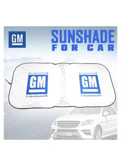 Buy G.M Car Windshield Sunshade, Car Sunshade UV Rays and Heat Protector Sun Visor Foldable Keep Your Vehicle Cool Blocks UV Rays in Saudi Arabia