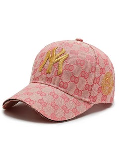Buy Fashion Embroidered Baseball Caps Adjustable Breathable Visor For Outdoor Casual Sports Golf Caps in UAE