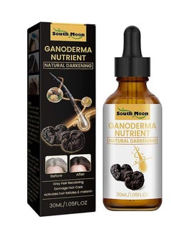 Buy Hair Anti-Greying Serum, Hair Anti-Greying Serum, Ganoderma Nutrient Natural Darkening, Regrow Thicker, Fuller, Healthier Hair in UAE