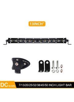 Buy Ultra-Thin 6D Lens LED Bar Light for Off-Road Vehicles 13inch in Saudi Arabia