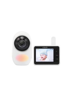 Buy 2.8" 2 Camera Smart Wi Fi 1080P Hd Video Baby Monitor With Remote Access White in Saudi Arabia