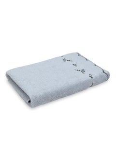 Buy Clarina, Bath Towel, Blue - 500 GSM, 140x70 cm in UAE