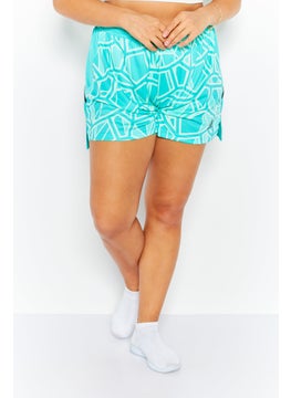 Buy Women Sportswear Fit Soccer Short, Mint Green in UAE