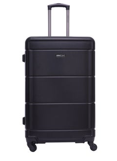 Buy Hardside ABS Luggage Trolley Set 28 Inch Black in UAE