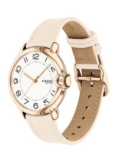 Buy Women's Analog Round Shape Leather Wrist Watch 14503609 - 36 Mm in UAE