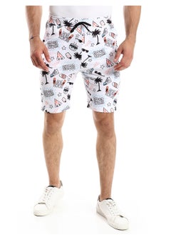 Buy Summer Pattern Slip On Multicolour Shorts in Egypt