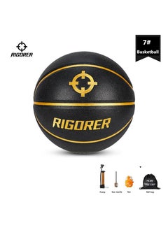 Buy Anti-Slip And Wear Resistant PU For Indoor Outdoor Competition Training Baskball Ball Size 7 in UAE