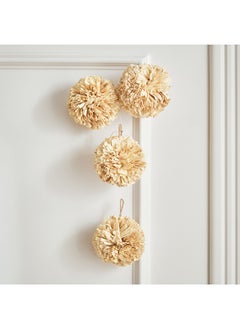 Buy Miley Handcrafted Maizy Leaves Decorative Ball 8.5 x 33 x 8.5 cm in Saudi Arabia