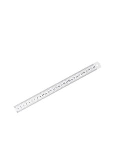 Buy 30cm Metal Ruler, Stainless Steel Scale for School, Office, Home, Architect, Engineers, Craft Supplies in UAE