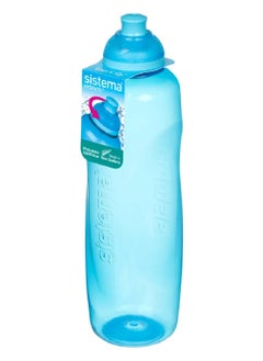 Buy Sistema 600ML Helix Squeeze Bottle Blue in UAE