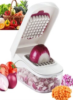 Buy Kitchen Utensils  Potato Dicer Vegetable Onion Chopper Fruit Chili Vegetable Chopper  Convenient And Easy To Pour in UAE