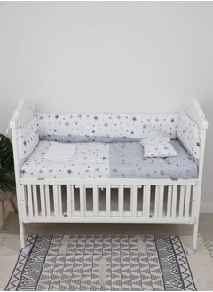 Buy 4-piece crib bedspread with partitions in UAE