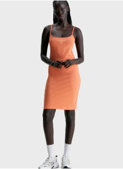 Buy Strappy Knitted Bodycon Dress in Saudi Arabia