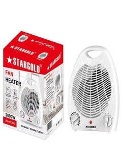 اشتري 2000W Portable Electric Fan Room Heater With 2 Temperatures. في السعودية