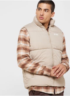 Buy Zip Through Puffer Gilet in Saudi Arabia