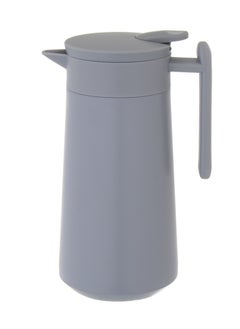 Buy steel thermos for Tea and Coffee 800 ml grey color in Saudi Arabia