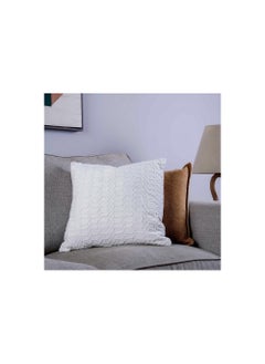 Buy Kasen Filled Cushion 45x45cm-natural in UAE