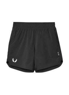 اشتري 2024 Summer Mens Quick-Dry Shorts with Pockets Black في السعودية