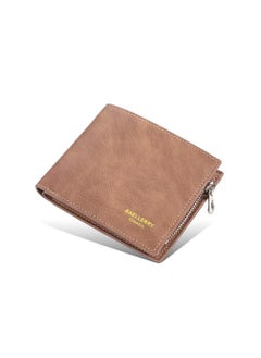 اشتري Leather Wallet YellowBrown في الامارات