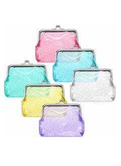 اشتري Clear Coin Purse Transparent Purse 6 Pieces في الامارات