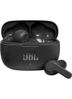 Buy JBL Wave 200TWS Wireless In-Ear Headphones - Bluetooth headphones with  Deep Bass Sound and IPX2 water resistance, complete with charging case, in black in UAE