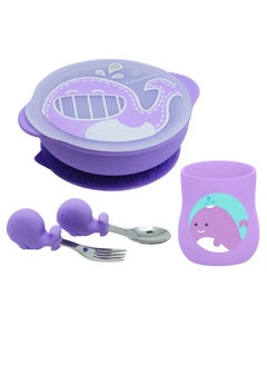 اشتري Marcus & Marcus Toddler Self Feeding Training Set- Wilo في الامارات