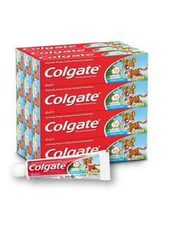 Buy Colgate Kids 2-5 Anticavity Toothpaste 50ml Pack of 12 in UAE