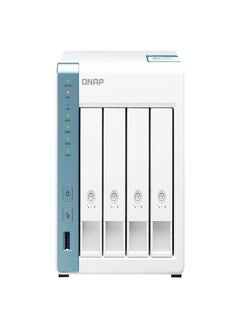 اشتري TS-431K 4 Bay Desktop NAS Enclosure - 1GB RAM, Annapurna Labs 4-core, 1.7GHz Processor - for reliable high performance home and personal cloud storage في الامارات