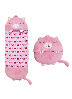 Buy Cartoon Animal Quilted Anti Kick Baby Sleeping Bag, Pink in Saudi Arabia