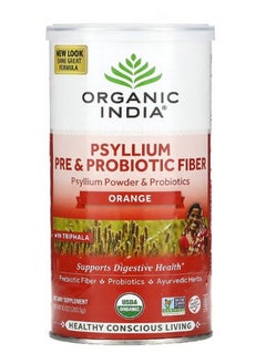 Buy Psyllium Pre and Probiotic Fiber Orange 10 oz 283.5 g in UAE